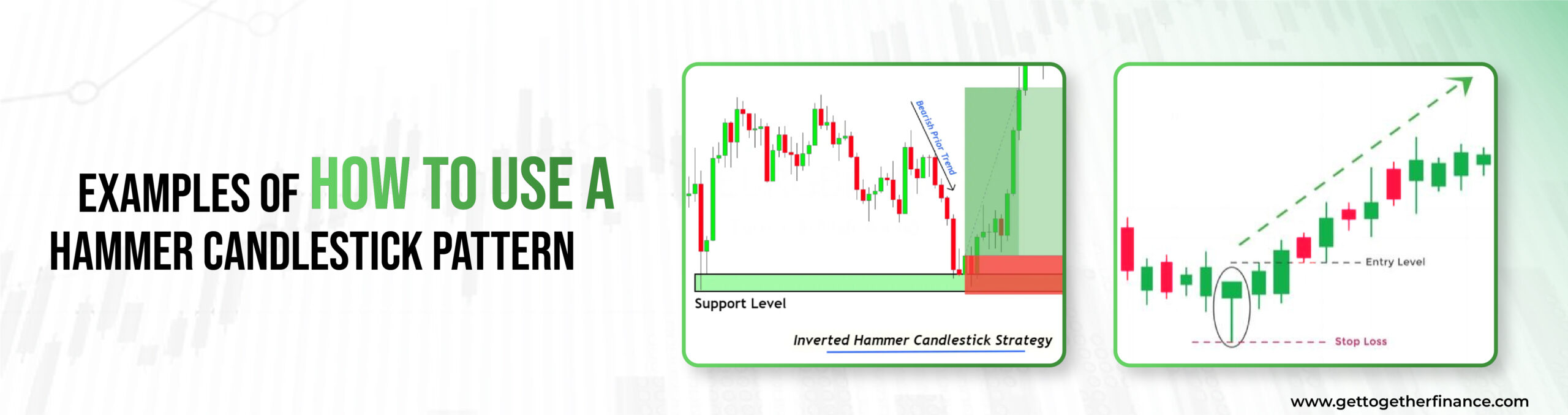 example of how to use a hammer candlestick pattern